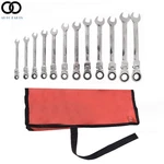 12 Metric Flexible Head Ratcheting Wrench Combination Spanner Tool Set 8-19MM. Fixed Price $28.72.
