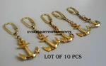 Set Of 10 Nautical Handmade Brass Marine Anchor Key Chain Golden Finish New Item. Fixed Price $48.03.