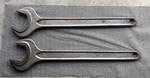 2X Gedore 894 65MM Open End Spanner Wrenches Manganese-phosphate Finish No Rust. Fixed Price $150.00.
