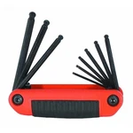 Eklind 25919 Ergo-fold Fold-up Ball-hex Allen Wrench 9PC Set Sae Inch Sizes.... Fixed Price $14.46.