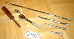 Mac Tools 7 Piece 1/4 Drive Ratchet Extensions Handle & Universal. Fixed Price $175.00.