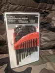 Pcs Hex Key Set, Sae/metric, Tractor Supply, 1125386. Fixed Price $9.00.