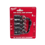 Milwaukee 48-32-4537 5PC Bit Holder W/ Carabiner Durable Magnetic Storage. Fixed Price $22.99.