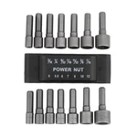 Rongon Power Nut Driver Drill Bit Set Of Steel Metric Socket. Fixed Price $13.99.