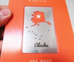 Zootility Tools Alaska Wallet Bottle Opener Made Of Stainless Steel, Unique Item. Fixed Price $14.99.