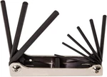 Klein Tools 70591 Folding Hex Set, 9-KEY, Sizes Sae, Silver. Fixed Price $19.90.