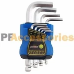 Wideskall 9 Pcs Heavy Duty Metric Allen Ball Point End Hex Key Wrench Driver Set. Fixed Price $10.59.
