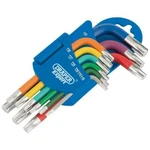 Draper 9 Piece 66135 Stubby Multi Colour Torx Tx Star L-key Set T10-T50. Fixed Price $16.34.