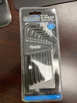 Power Torque 9 Piece Star Long Arm Hex Key Set.. Fixed Price $19.68.