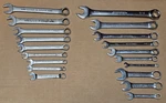 Husky Combination Wrench Set Of 19 Pieces Sae & Metric Normal Stubby. Fixed Price $25.00.