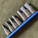Gearwrench 1/2" Drive Metric Hex Bit Socket Set New Nos W/ Rail. Fixed Price $34.99.