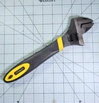 Stanley 90-949 Bi-material Adjustable Wrench, 10" Long. Fixed Price $21.99.