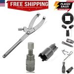 3PCS Spanner Wrench Magneto Fly Wheel Clutch Hub Adjustable Tool + 24MM&27MM .... Fixed Price $33.24.