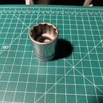 Snap-on Tools SW-361 1/2 Drive 12 Point 1-1/8 Shallow Chrome Socket Usa. Fixed Price $16.00.