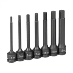 Grey Pneumatic 1247MH 3/8" Dr. Pc. 4" Length Metric Hex Driver. Fixed Price $122.67.