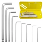 Zoikuloi 9 Pcs Hex Key Ball-end Allen Wrench Cr-v Set,.... Fixed Price $9.94.