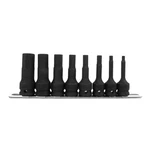 Genius Tools 8 Piece 1/2" Dr. Metric Hex Impact Bit Socket Set (cr-mo) TH-4.... Fixed Price $92.25.
