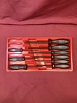Snap-on 9PC Sae Standard Ball End Hex Driver Wrench Set Sdab *missing 4*. Fixed Price $209.99.