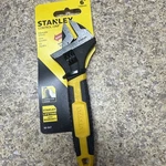 Stanley Control-grip 90-947 6-INCH Adjustable Wrench Xtra Wide Never Used. Fixed Price $15.99.