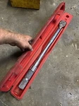 Proto Professional Torque Wrench 1/2" Drive 6016B Ft Lbs & Nm Micrometer Type. Fixed Price $125.00.