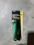 Pro Green 7PC Folding Hex Key Allen Wrench Set Bicycle Car Motorcycle Tools Sae. Fixed Price $45.00.