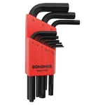 Bondhus 12299 Set Of Hex L-wrenches, Short Length, Sizes 1.5-10MM. Fixed Price $12.28.