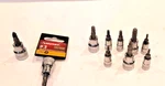 Husky 3/8 In. Drive Metric Hex Bit Socket Set T-9 To 30 And 2 Phillips. Fixed Price $16.99.