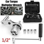 Torsional Torque Multiplier Wrench Lug Nut Remover 17 19 21 22 Tire Change Kits. Fixed Price $37.98.