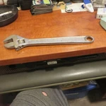 12 In. John Deere TY3220 Crescent Wrench Usa. Fixed Price $55.00.
