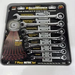Metric Gear Wrench 7 Piece 12 Point Ratcheting Combination Set W-holder. Fixed Price $29.95.