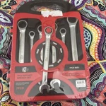 7 Pcs 8MM-19MM Ratchet Wrench Combination Set Open End Standard Garage Tool. Fixed Price $23.00.
