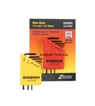 Bondhus 10PC Micro Mini Hex L Wrench Set Metric Sae Made Usa 20393. Fixed Price $13.99.