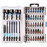 Toolant 52PC S2 Steel Impact Driver Bit Set Hex Torx Phillips Slotted Square. Fixed Price $32.96.