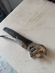 Craftsman 10" Locking Adjustable Wrench 13272 Extreme Grip Nice. Fixed Price $20.00.