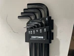 Craftsman Ball End Hex Key Set, Sae/metric 10 Piece (CMHT26009). Fixed Price $9.99.
