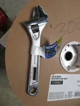New! Kobalt 8 Adjustable Wrench 1-3/16 Extra Wide Jaw 464605. Fixed Price $12.99.