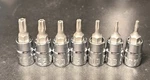 Craftsman 7PC. Torx Bit Star Security Socket Set 1/4" Drive. Fixed Price $14.95.