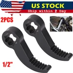 2PCS Pry Wrench Adapter Head Half Shaft Removal Crowbar Ratchet Tool 1/2". Fixed Price $12.40.