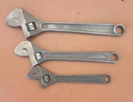 Proto Professional 3PC Adjustable Wrench Set 8", 10", 12" 708SL, 710SL, 712S Usa. Fixed Price $59.99.