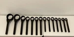 You Pick Snap-on Usa Sae Black Oxide Interchangeable Striking Box Tubular Wrench. Fixed Price $139.99.