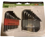 Pittsburgh 25 Pc. Hex Key Set. Fixed Price $26.50.