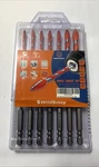 Wildbossy 7PCS 6" Serrated Concrete Drill Bit Set 5/32" To 3/8". Fixed Price $19.95.