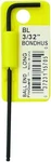 Bondhus 15719 3/4" Ball End L-wrench Tagged & Barcoded 1EA. Fixed Price $34.02.