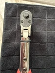 Snap-on ATECH2FR100 Electronic Torque Wrench 1/2IN Digital Ratcheting Red/black. Fixed Price $300.00.