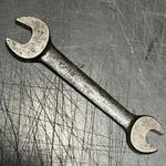Vintage Williams Tools Usa Double Open End Wrench 723A 3/8 & 1/2. Fixed Price $11.99.