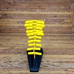 Bondhus 13190 Set Of 10 Balldriver Hex T-handles With Stand, Sizes 3/32-3.... Fixed Price $44.99.