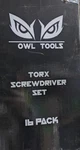 Owl Tools Torx Screwdriver Set 16-PACK. Fixed Price $16.65.
