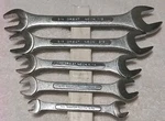 5PC Great Neck Open End Wrench Set Sae. Fixed Price $19.86.