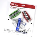 Hyper Tough 29-PIECE Folding Hex Key Set, Screwdrivers, Star Sae. Fixed Price $10.80.