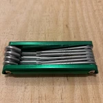 Performance Tool W9134 10PC Alum. Folding Star Hex Key. Fixed Price $9.99.